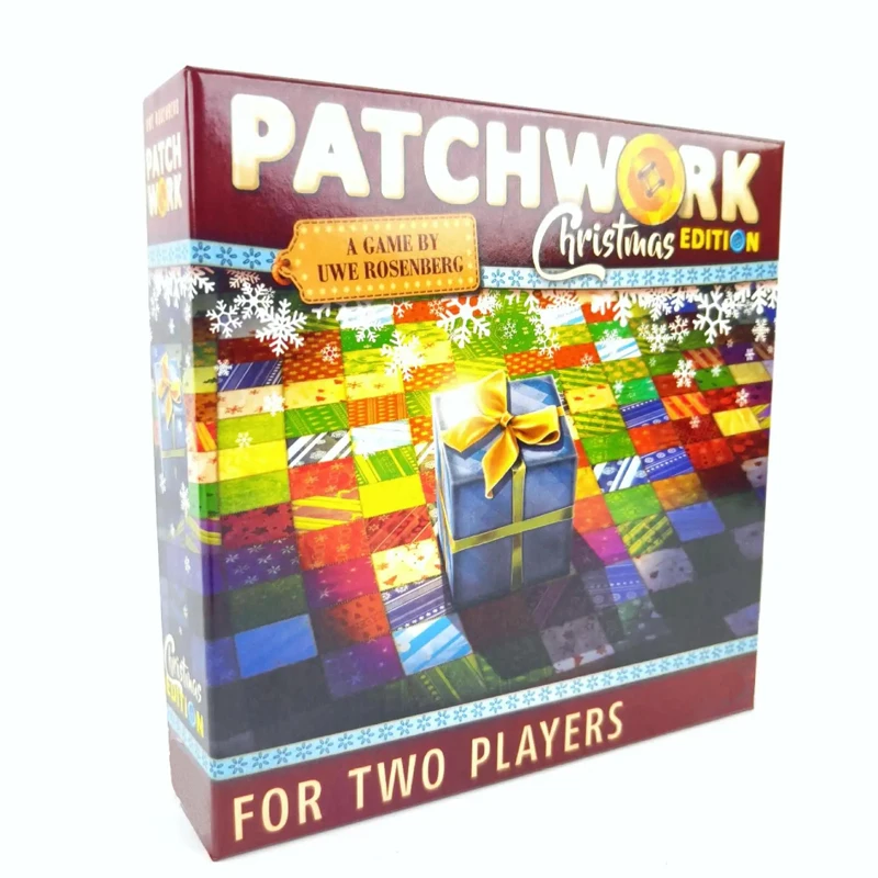 Board Game Night - Brettspiel Patchwork: Weihnachtsausgabe – Traditionelles Strategiespiel