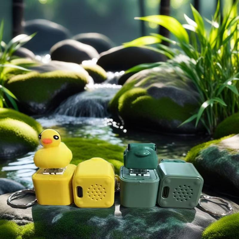 Board Game Quacks - Enten-Tastatur-Tastenkappen für Frauen und Männer, Quietschende