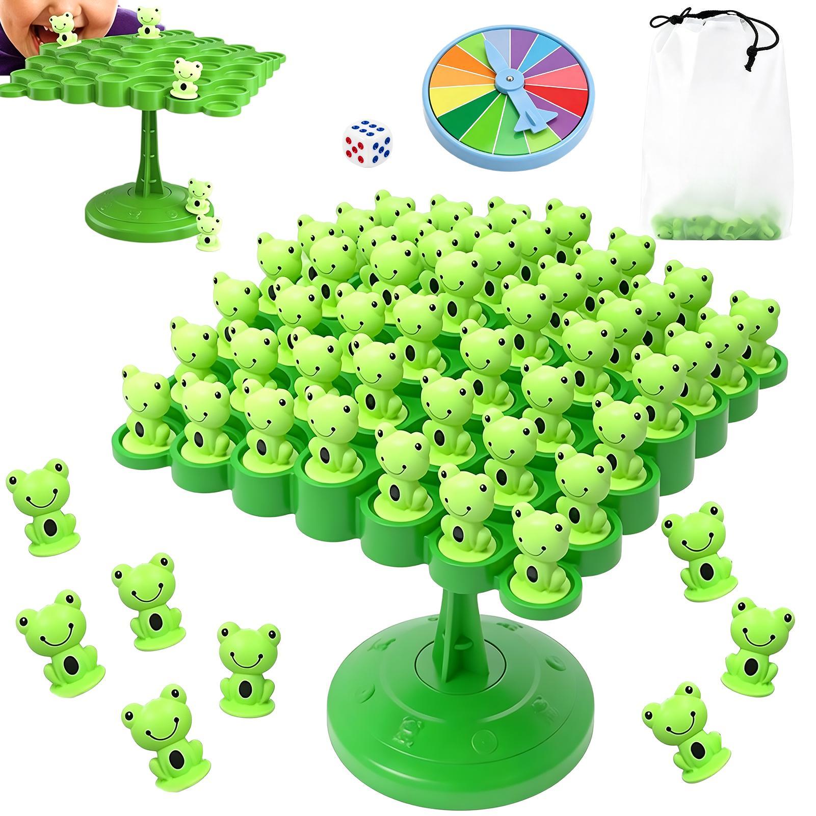 Board Game Recommendation - Kinder Frosch-Balance-Baum Brettspiel, 2-Spieler Eltern-Kind Interaktives