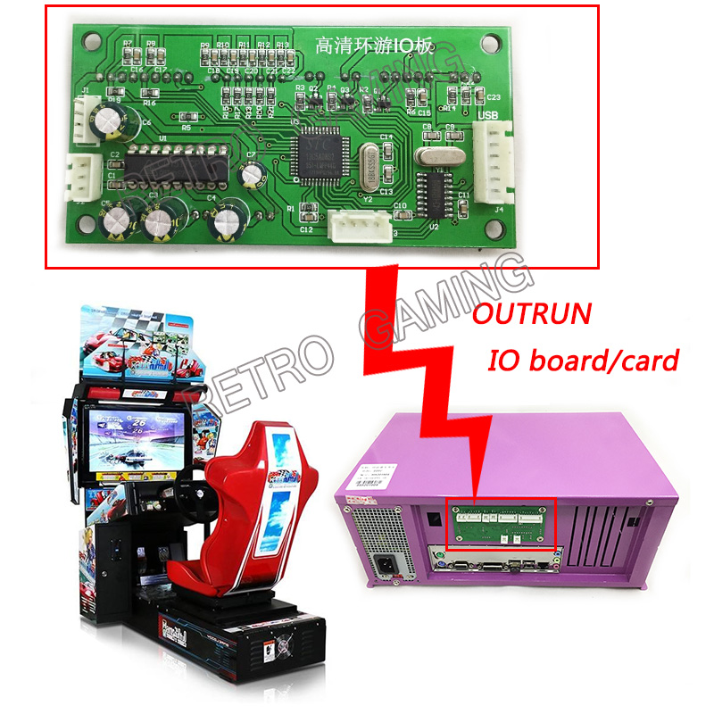 Board Game Io - IO board/lenkung motor fahrer für Arcade
