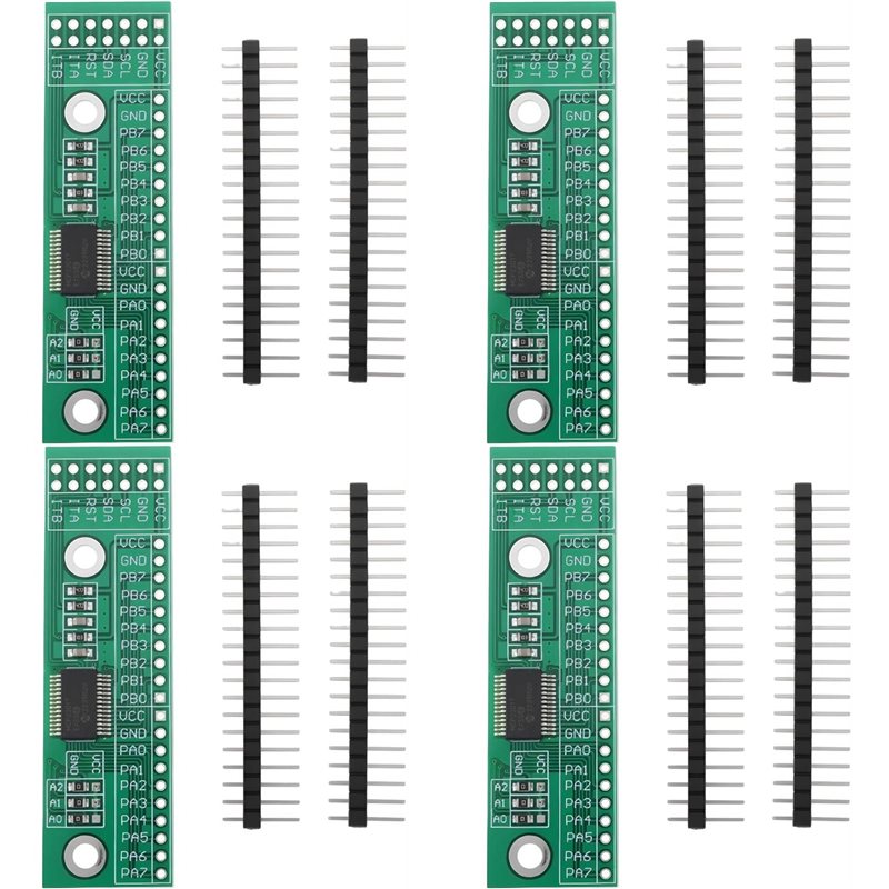 Board Game Io - 【PUBLICITY】4X 16-Kanal IO-Erweiterungsmodulplatine I2C-Schnittstelle IIC Eingangs-/Ausgangsmodul