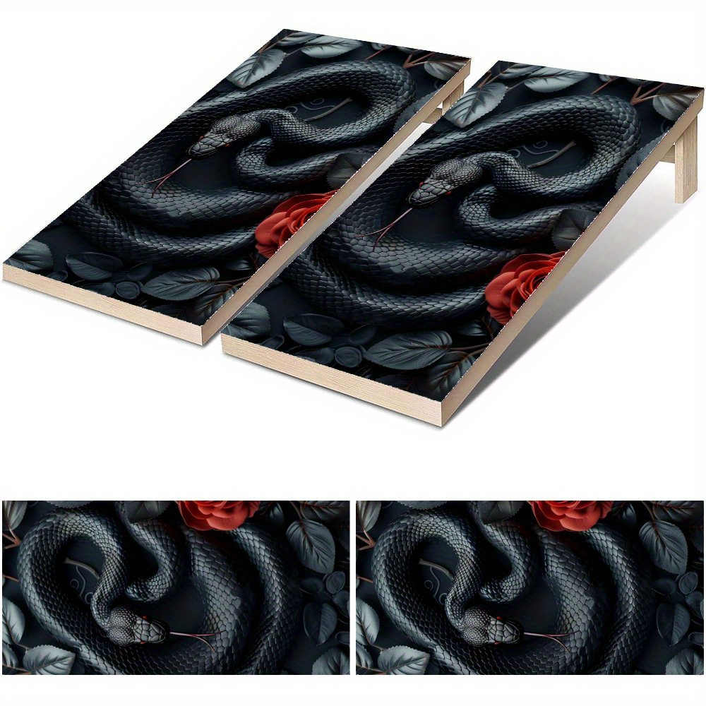 Board Game Film - Dark Night Snake & Rose wasserdichte