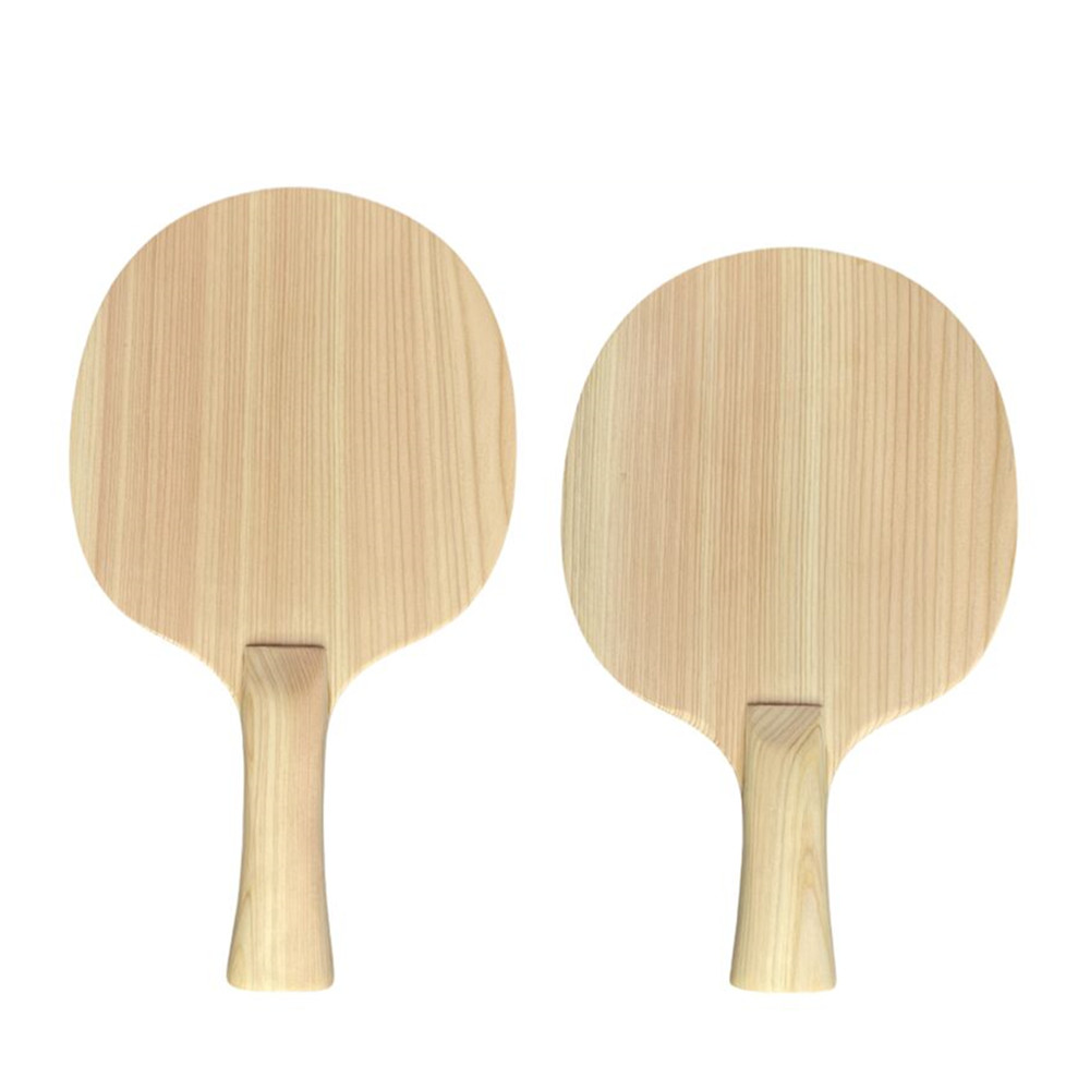 Board Game Table - Einlagiges Hinoki-Massivholz Tischtennisschläger-Holz 8mm Ping-Pong-Schläger FL