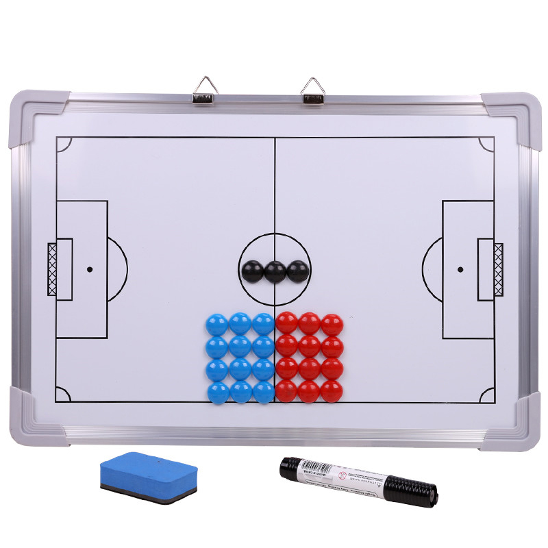 Board Game Football - Taktische Magnetplatte für Fußball, Strategie, Trainer,