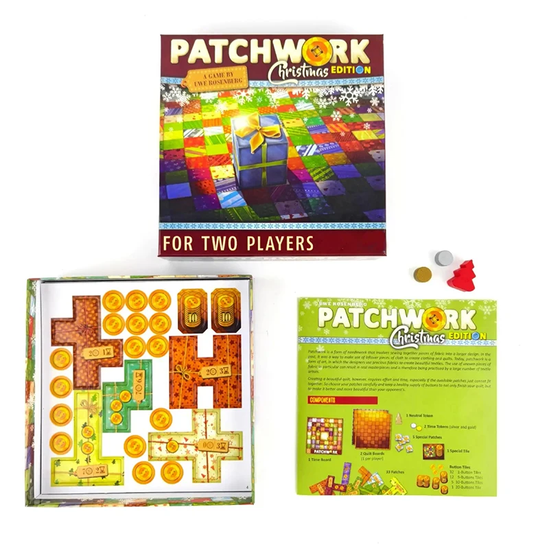 Brettspiel Patchwork: Weihnach – Board Game Night Bewertung und Preis
