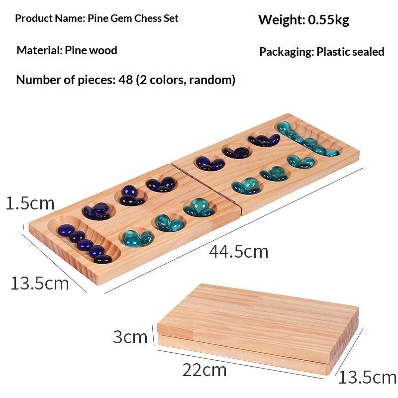 Neues faltbares Mancala-Bretts – Board Game Night Bewertung und Preis