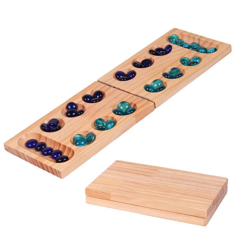 Neues faltbares Mancala-Bretts – Board Game Night Bewertung und Preis