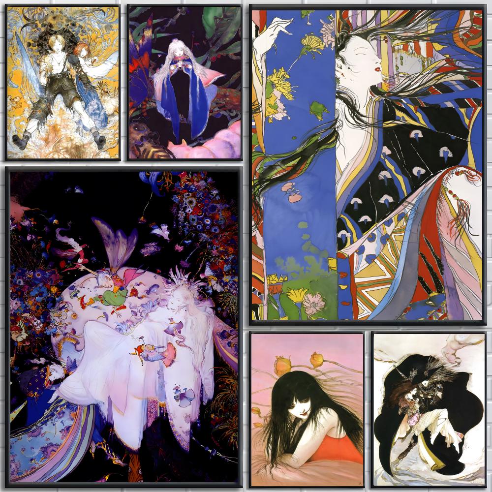 Y-Yoshitaka Amano Kunstposter. – Board Game Yokohama Bewertung und Preis