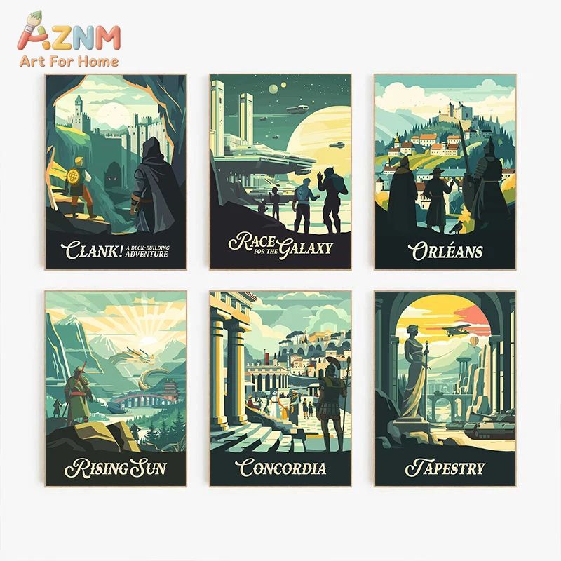 AZNM Retro-Brettspiel-Kunst-Le – Board Game Table Bewertung und Preis