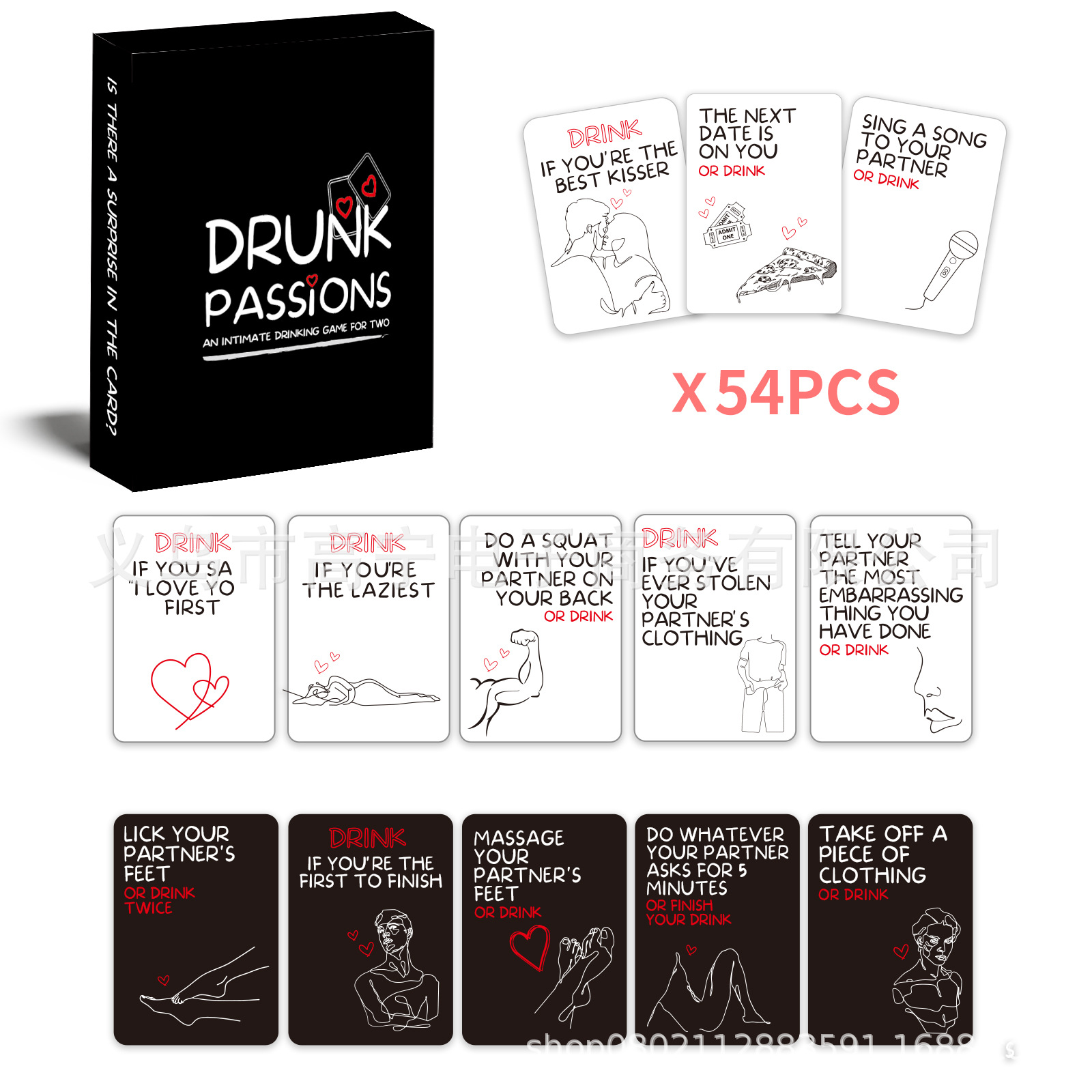 Drunk Passions Lovers Paare Tr – Board Game Night Bewertung und Preis