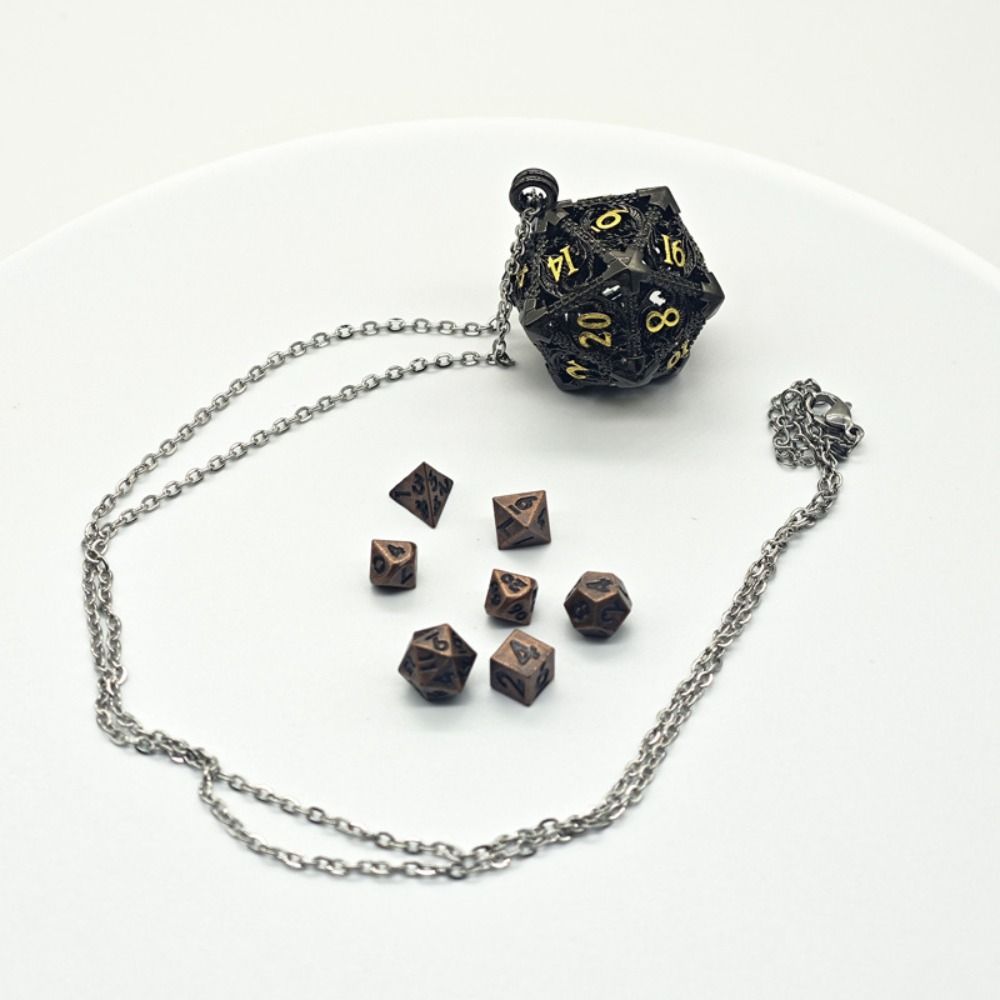 1 Set 20-seitige hohle Metallw – Board Game Io Bewertung und Preis