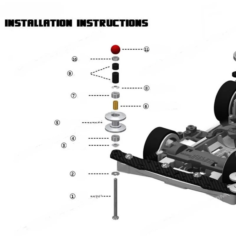 2 Stück 12–13 mm Doppel-Führun – Tamiya Model Mini 4Wd Bewertung und Preis