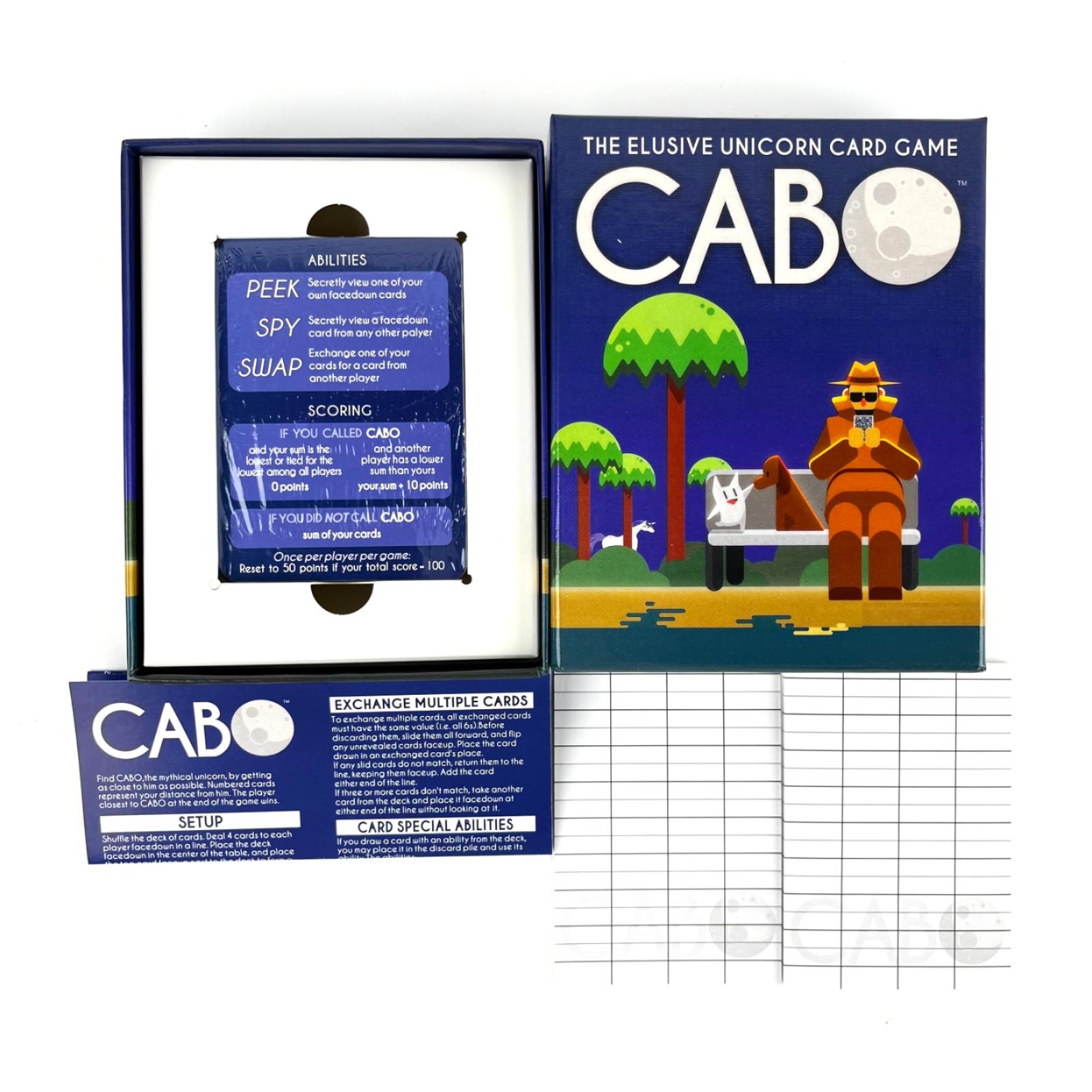 THE ELUSIVE UNICORN CABO Karte – Board Game Night Bewertung und Preis