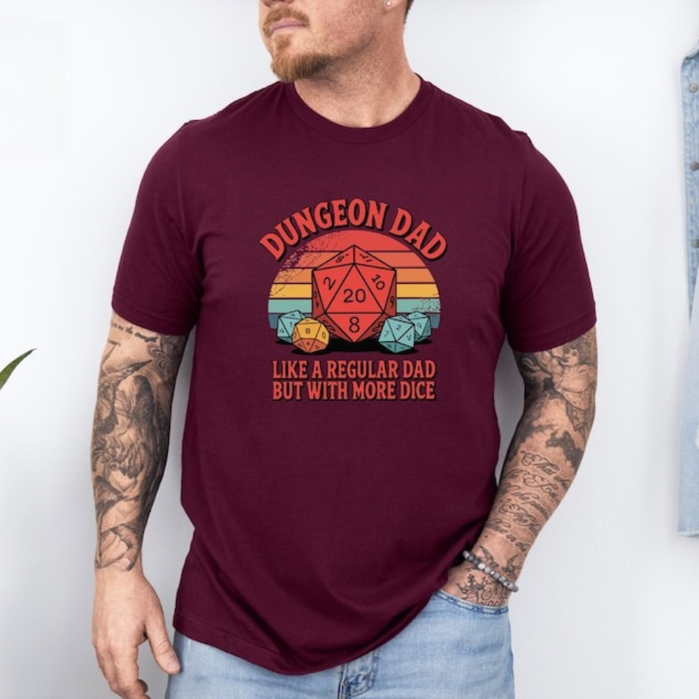 Dungeon Dad Shirt Lustiges Dun – Board Game Night Bewertung und Preis